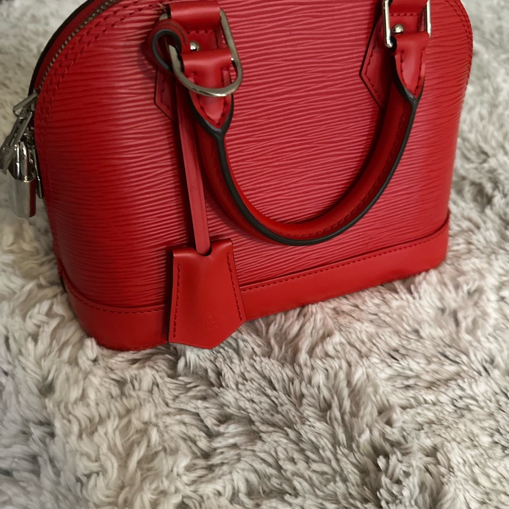 LV red mini bag- no strap